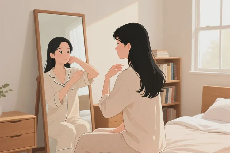 上午打疫苗晚上洗澡了(图4)