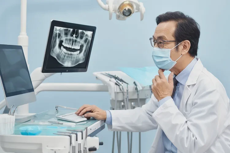 正畸牙齒松動了(圖1)