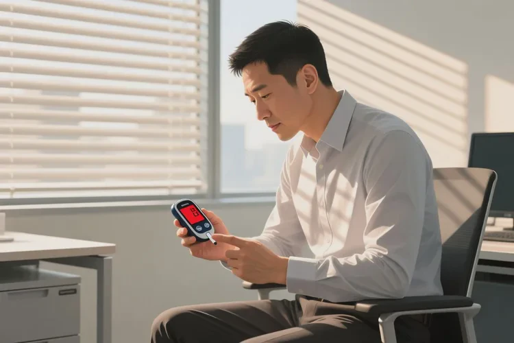 38歲中午血糖28.5是怎么回事(圖1)