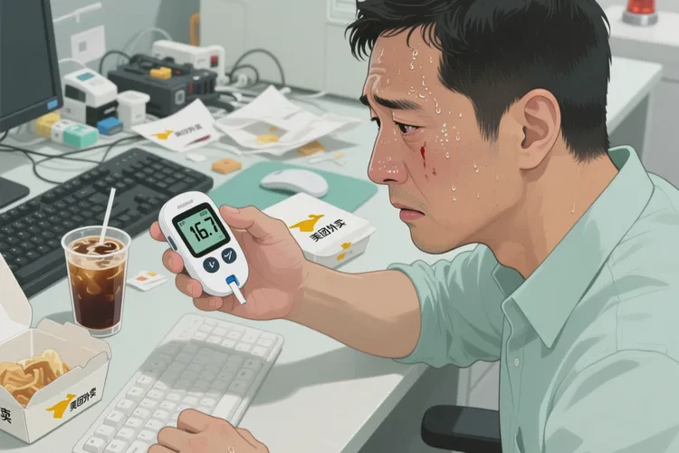 38歲中午血糖16點7是怎么回事(圖1)