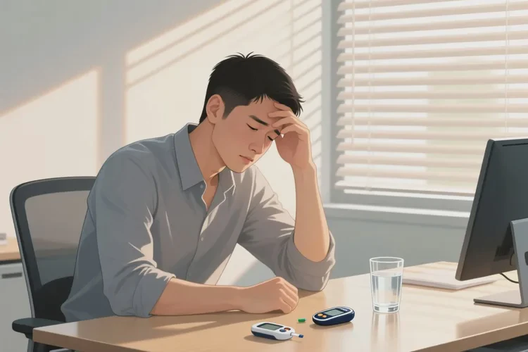 38歲中午血糖23.5是怎么回事(圖1)