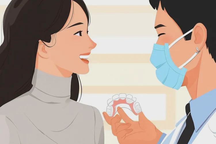 正畸過后的牙齒(圖2)