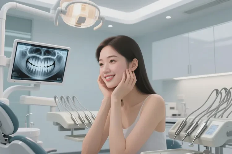 正畸过程中牙齿松动牙根短了(图1)