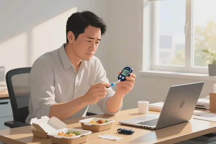 38岁中午血糖21.9是怎么回事(图1)