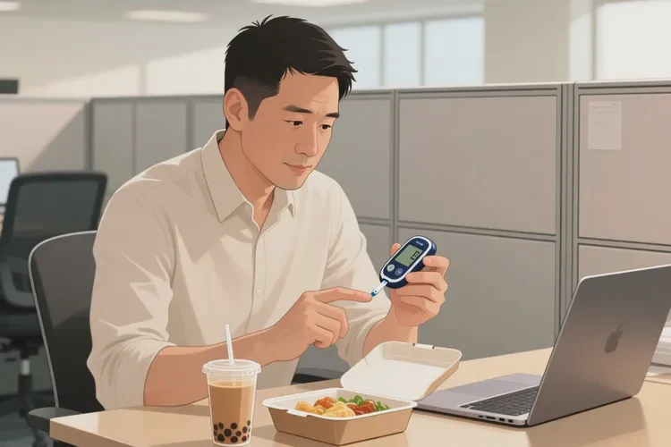 38岁中午血糖12点8是怎么回事(图1)