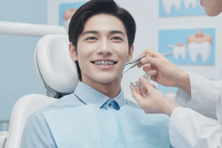 正畸過程中牙齒松動一碰就晃(圖1)