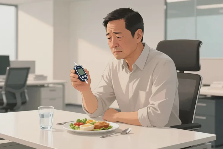 38岁中午血糖8点5是怎么回事(图1)