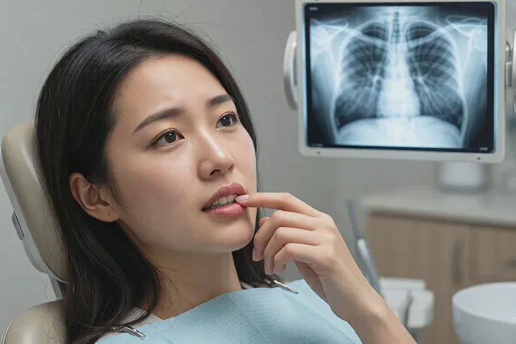 正畸過程中牙齒松動牙根斷了還能補嗎(圖1)