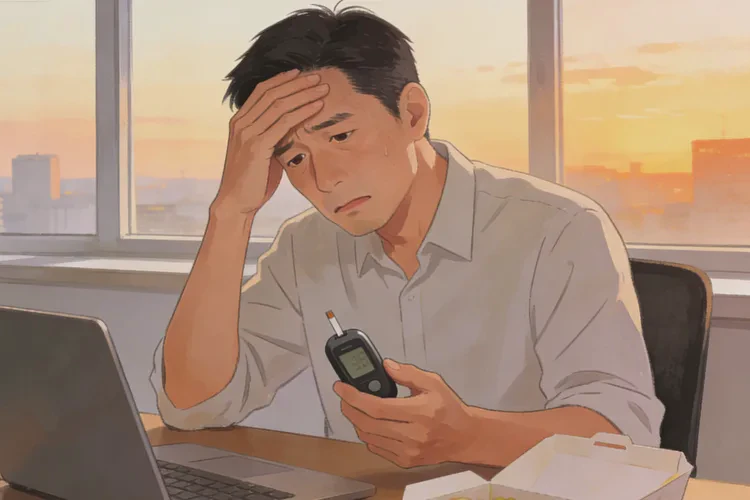 38岁中午血糖25.2是怎么回事(图1)