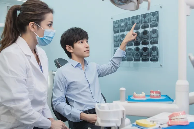 正畸過程中牙齒松動一碰就晃(圖3)