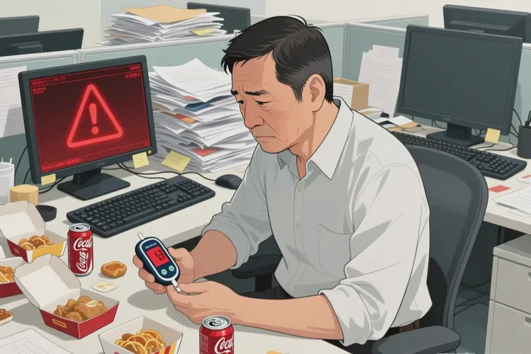 38岁中午血糖30.1是怎么回事(图1)