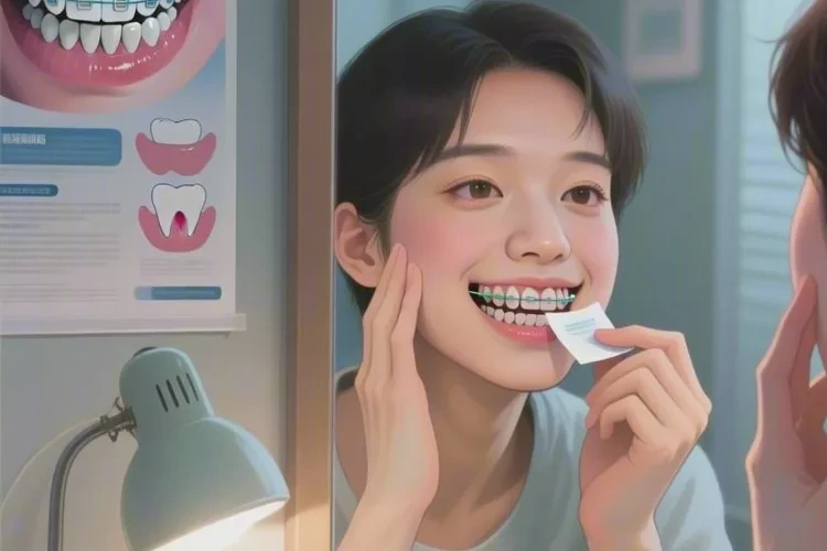 正畸排齊階段牙齒往外凸(圖1)