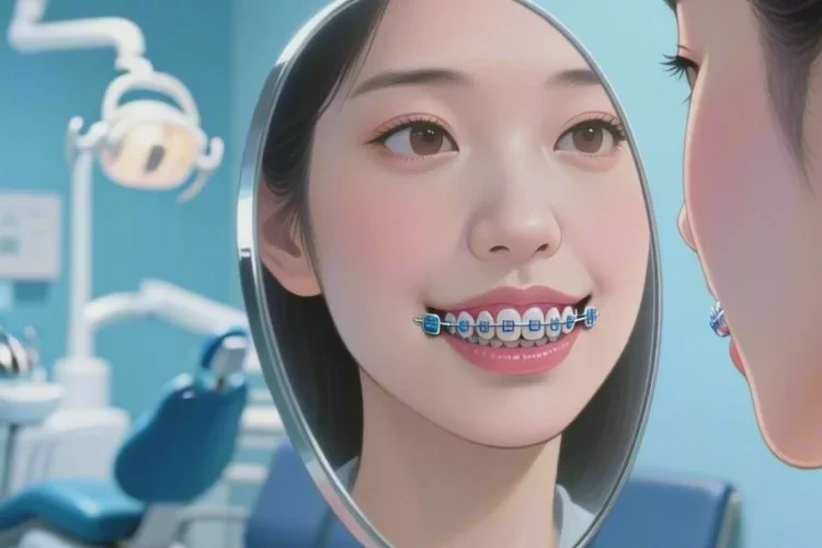 正畸只有一個牙齒疼(圖1)