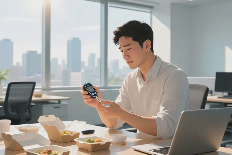 38岁中午血糖12点3是怎么回事(图1)