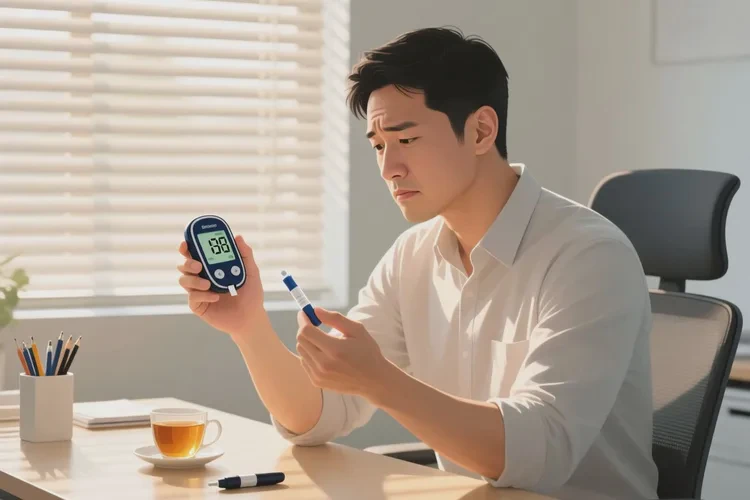 38岁中午血糖22.7是怎么回事(图1)