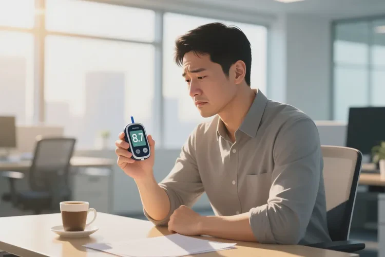 38歲下午血糖8.7是怎么回事(圖1)