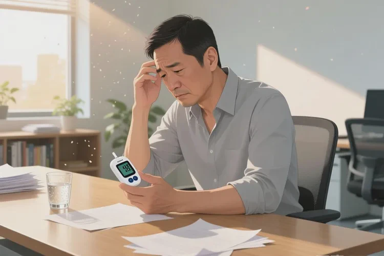 38岁下午血糖17.4是怎么回事(图1)