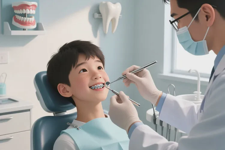 牙齒正畸復(fù)診(圖1)