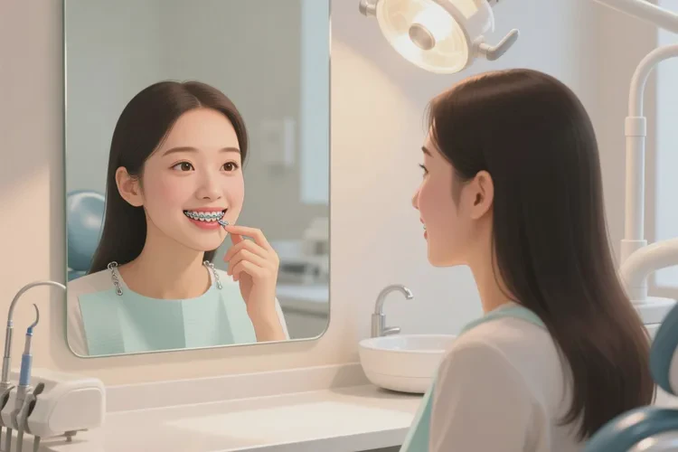 正畸牙齒期間固定后發(fā)現(xiàn)有松動(dòng)怎么辦(圖1)