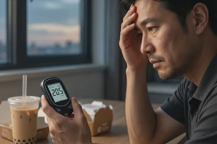 38岁下午血糖20.5是怎么回事(图1)