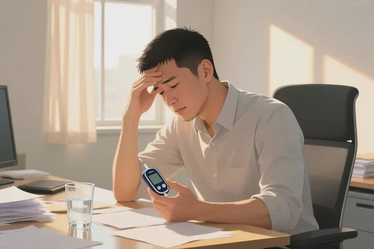 38歲下午血糖20.8是怎么回事(圖1)