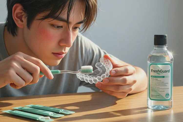 正畸完的牙齒(圖4)