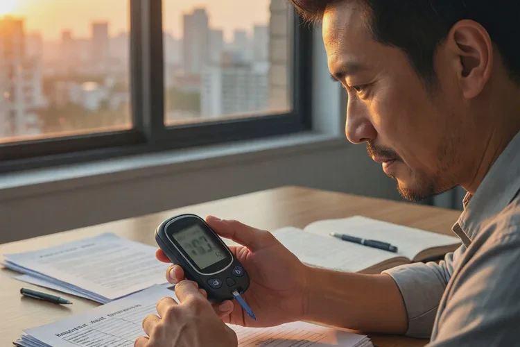 38岁下午血糖19.8是怎么回事(图1)