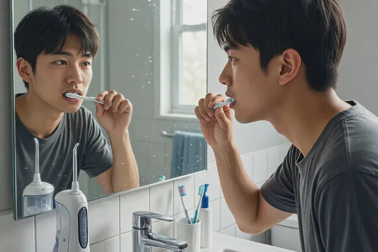 正畸有一顆牙齒松動(dòng)了三個(gè)月(圖2)