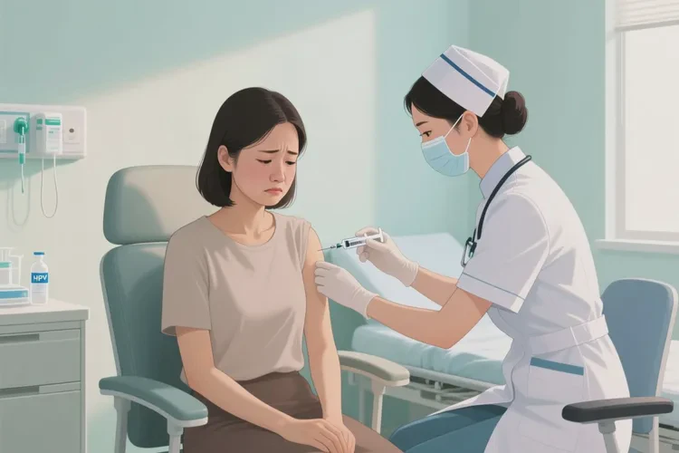 打完hpv疫苗局部肿胀硬块(图1)