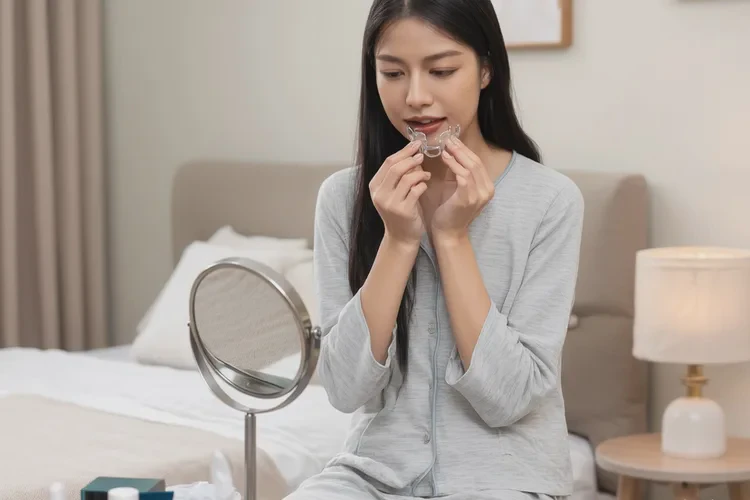 正畸期間牙齒整體向一邊歪可以調(diào)嗎(圖2)