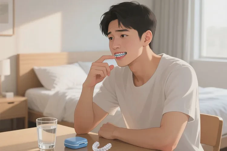 運(yùn)行牙套正畸牙齒出現(xiàn)松動(dòng)正常嗎(圖2)