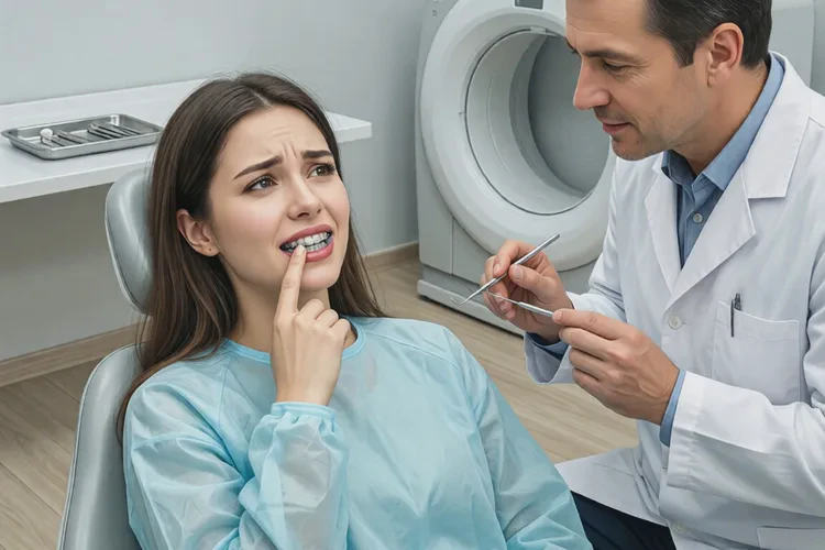 正畸的牙齒發(fā)現(xiàn)有松動(dòng)正常嗎怎么辦(圖1)