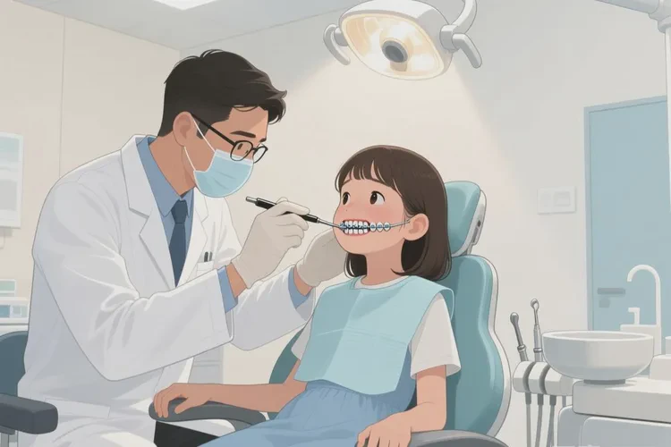 正畸牙齒松動怎樣固定接扎器(圖2)