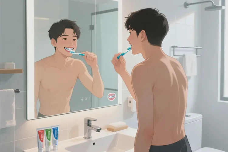 正畸后牙齒脫礦是用含氟牙膏嗎(圖1)