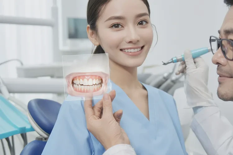 正畸后牙齒有縫隙怎么修復(fù)比較好(圖1)