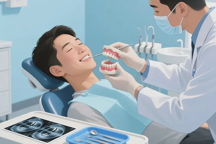 牙齒戴牙套正畸的方法(圖4)