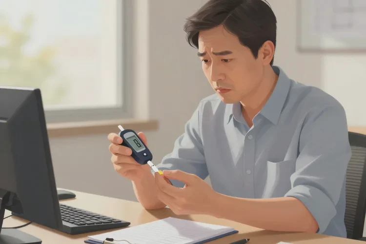 38岁下午血糖10.7是怎么回事(图1)