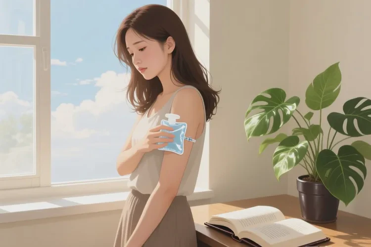 打hpv疫苗的位置起了硬结(图3)