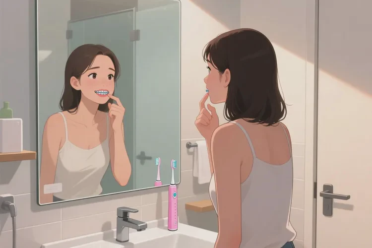 正畸的時候牙齒松動怎么回事啊(圖1)