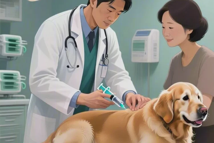 狗狗一岁打疫苗晚吗(图1)