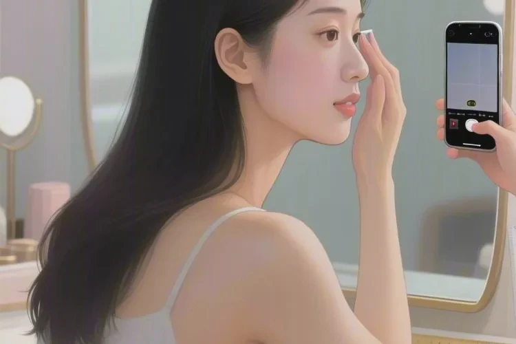 牙齒前凸正畸側(cè)臉對比(圖1)