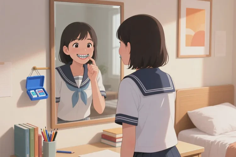 牙齒戴牙套正畸的方法(圖2)