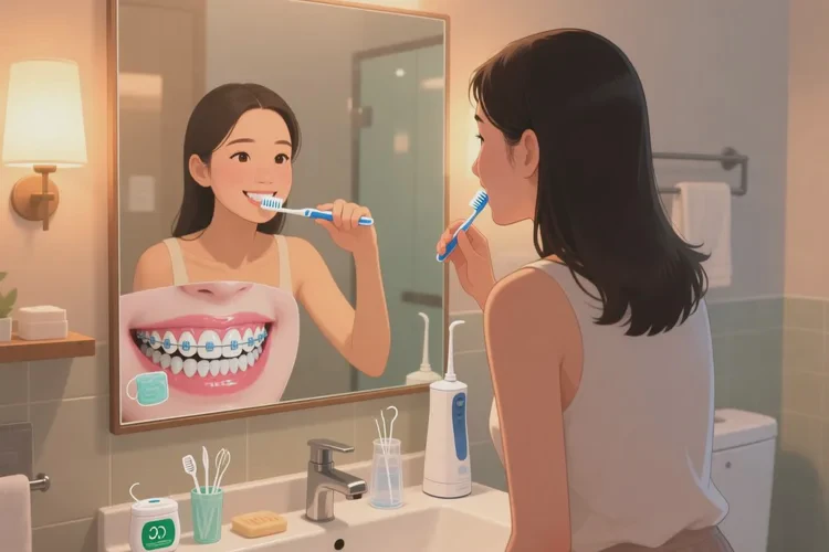 正畸牙齒后牙齒松動正常嗎怎么辦(圖3)