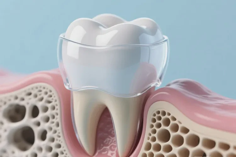 牙齒正畸過程中有一顆牙松動了也不疼(圖2)