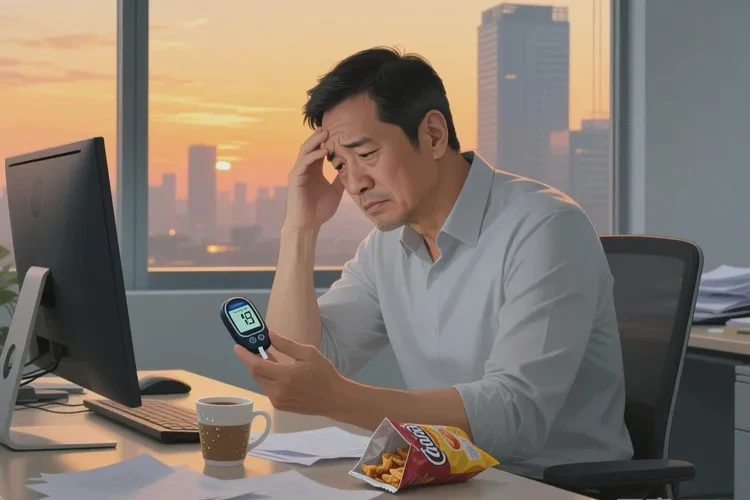 38岁下午血糖15点9是怎么回事(图1)