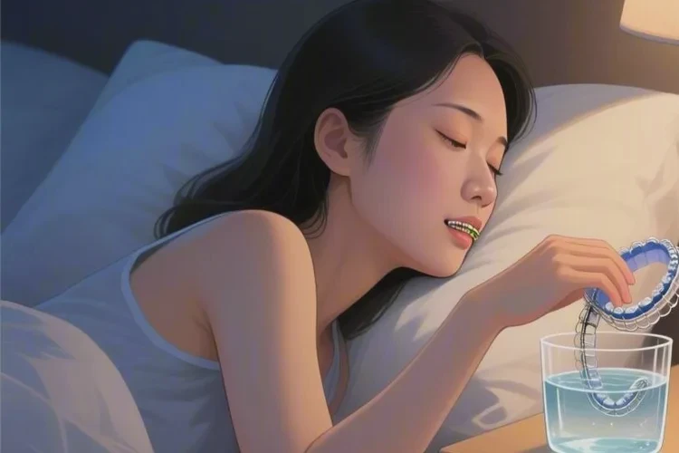 正畸后的牙齒(圖4)