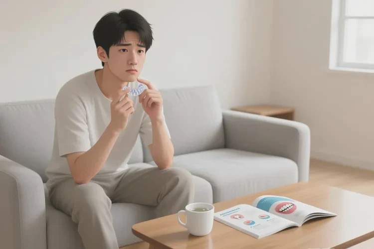 正畸后牙齒移位(圖3)