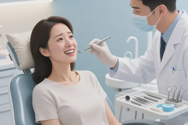 牙齒正畸后大牙內(nèi)歪能矯正嗎(圖1)