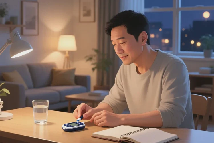 38岁晚上血糖4.9是怎么回事(图1)