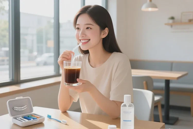 正畸牙齒顏色變暗怎么回事(圖2)